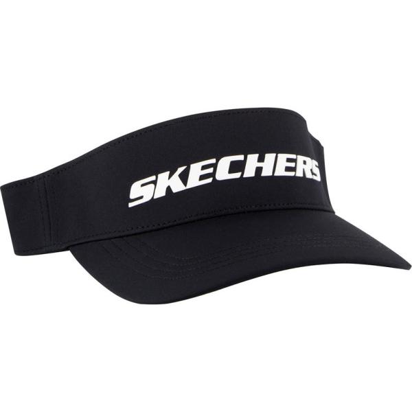 Cappello con visiera da uomo in nero pece con cinturino Skechers Skechers