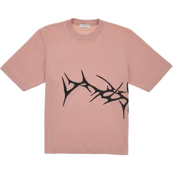 t-shirt Boardman marrone con stampe