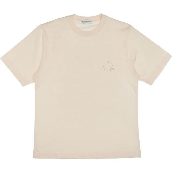 t-shirt Boardman bianco con stampe