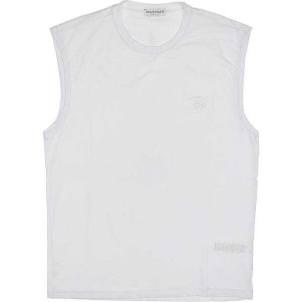 t-shirt Boardman bianco tinta unita