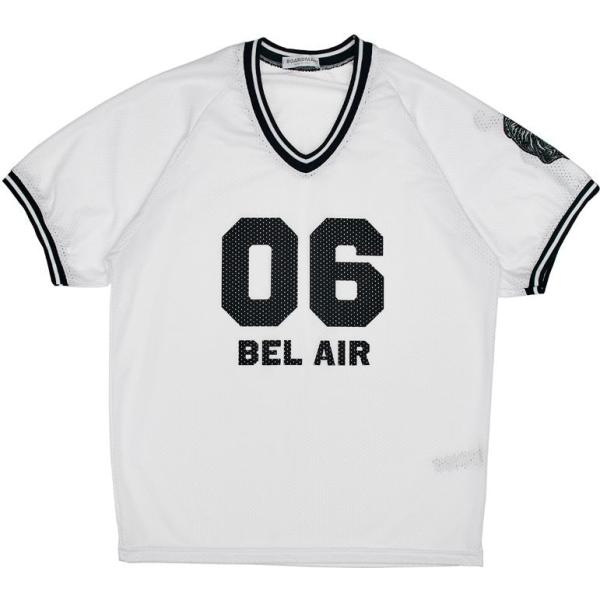 t-shirt sportive Boardman bianco con stampe