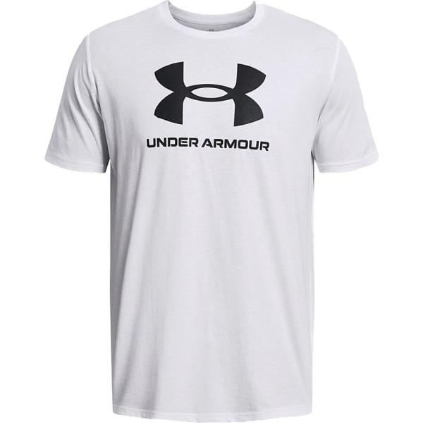 maglieria Under Armour bianco con stampe