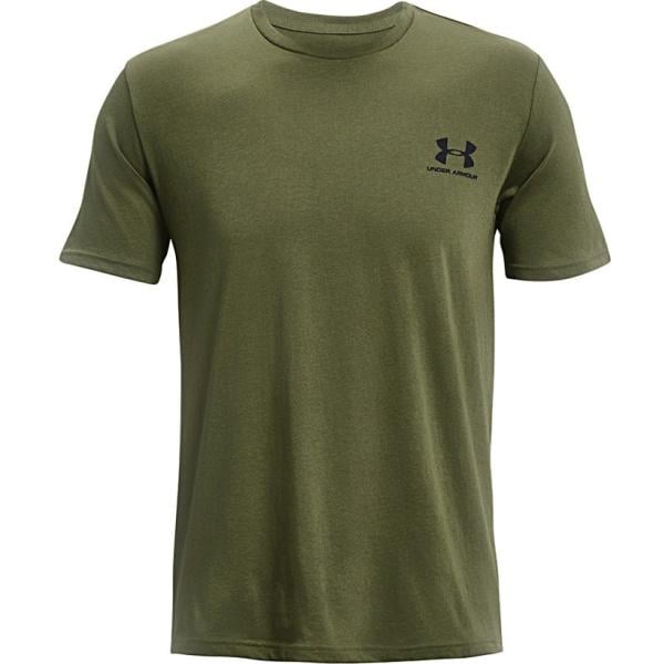 t-shirt sportive Under Armour verde