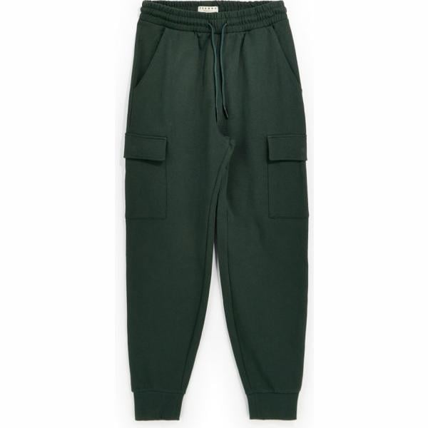 Pantaloni cargo da uomo in verde oliva con coulisse Pittarello Tierra Pittarello Tierra