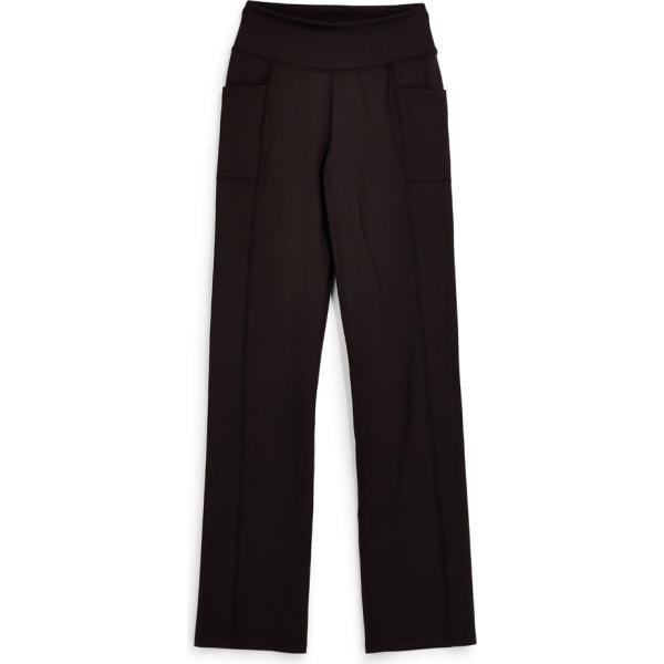 Pantaloni da donna in marrone scuro a vita alta Skechers