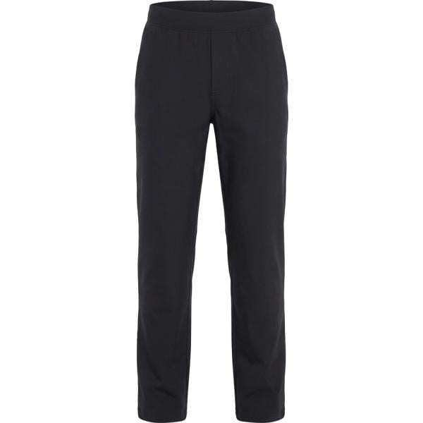 Pantaloni sportivi da uomo in nero pece con zip Skechers