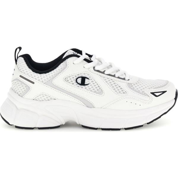 Sneakers da donna in bianco neve con lacci Champion