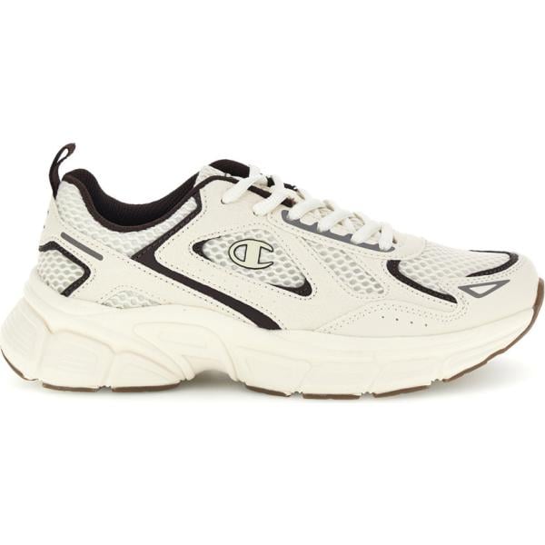 Sneakers da donna in bianco avorio con lacci Champion
