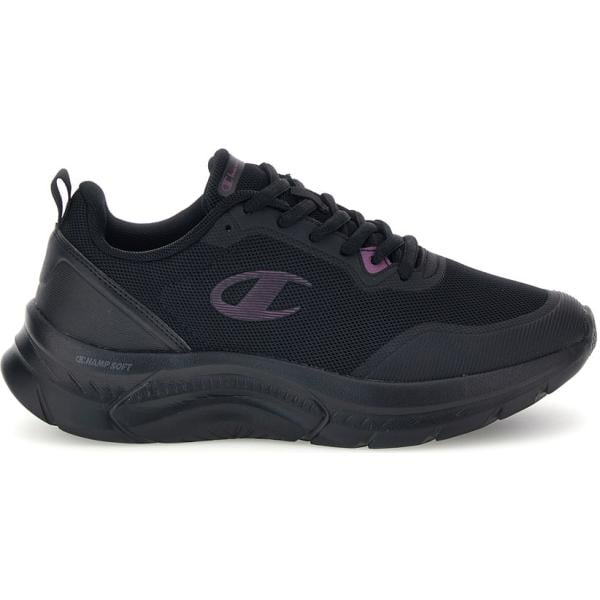 Sneakers da donna in nero pece Champion