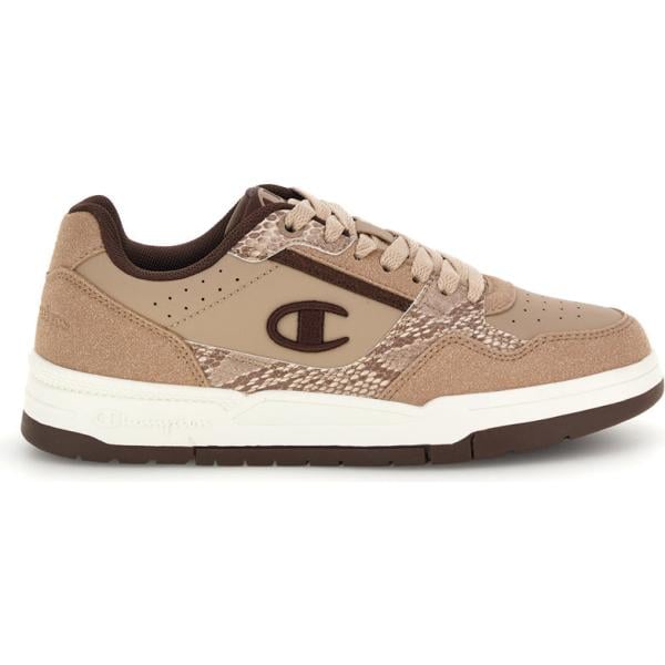Sneakers da donna a fascia serpente effetto scamosciato Champion