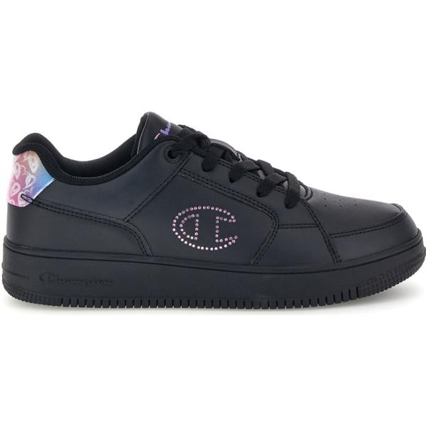 Sneakers da donna in grigio scuro con lacci Champion