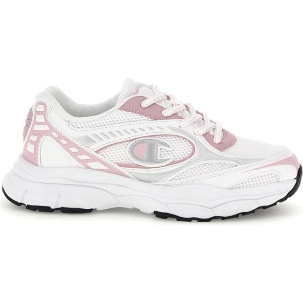 Sneakers da donna in bianco neve con lacci Champion