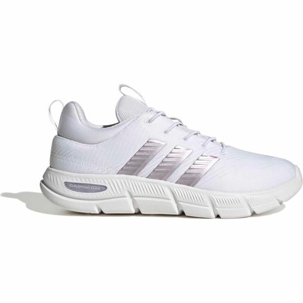 Sneakers da donna in bianco neve a righe Adidas