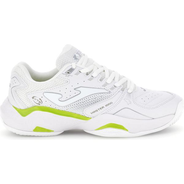 Sneakers da donna in bianco neve con lacci Joma