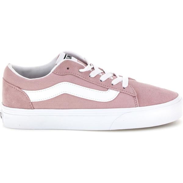 Sneakers da donna in bianco neve con lacci Vans