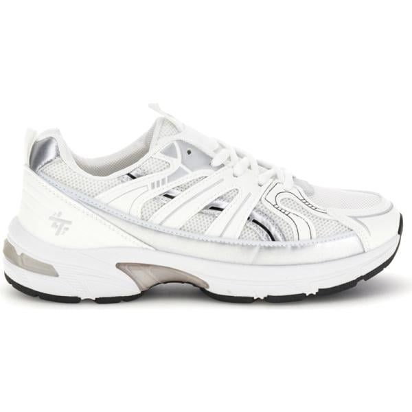 Sneakers da donna in bianco neve con lacci 2T2L 2T2L