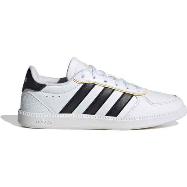Sneakers da donna in bianco neve in pelle Adidas