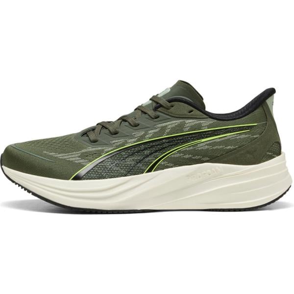 Scarpa sportiva da uomo in verde oliva Puma