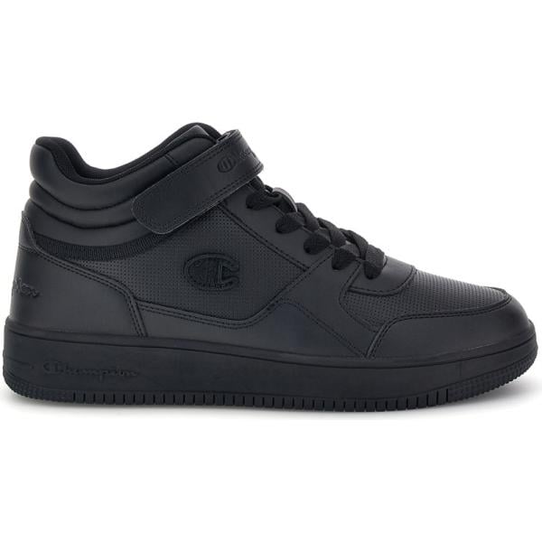 Sneakers alte da uomo in bianco neve con lacci Champion