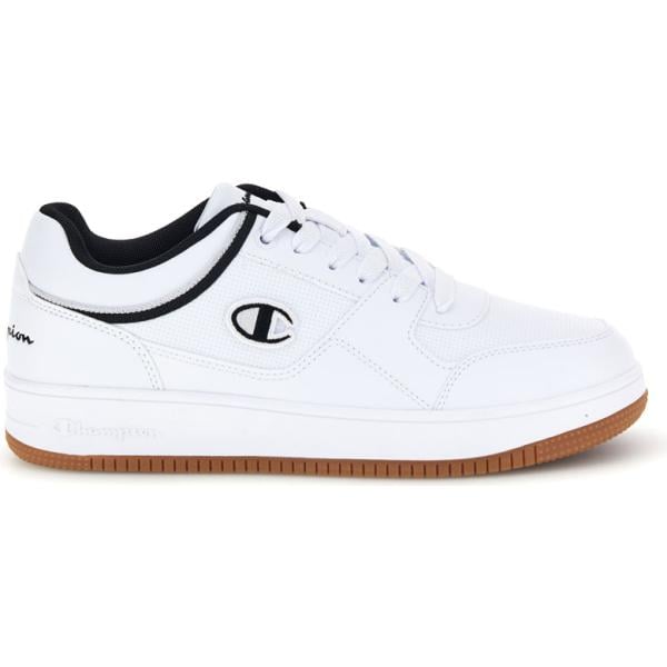 Sneakers da uomo in bianco neve con lacci Champion