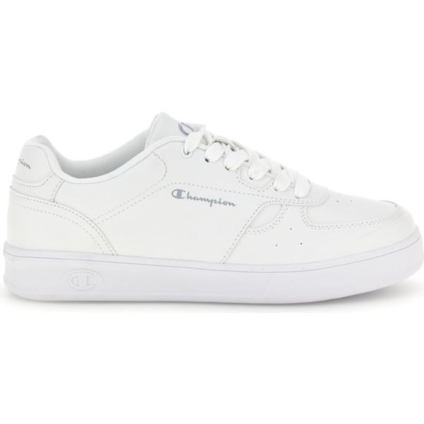 Sneakers da uomo in bianco neve con lacci Champion