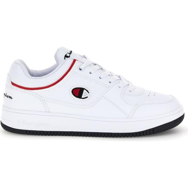 Sneakers da donna in bianco neve con lacci Champion