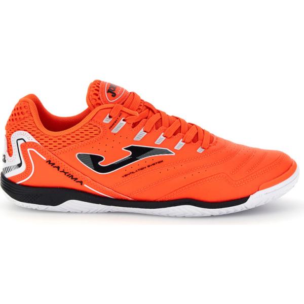 Scarpa sportiva da uomo in bianco neve effetto fluorescente con lacci Joma
