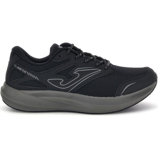 Scarpa sportiva da uomo in nero pece con lacci Joma