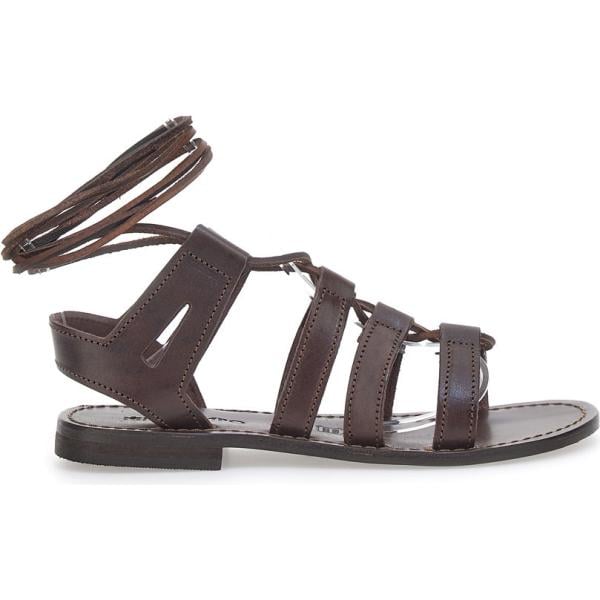 sandali in pelle Mio Tempo bianco
