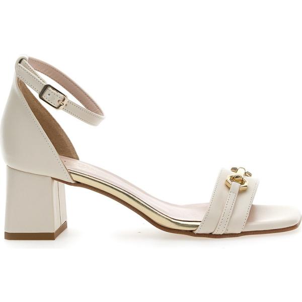 sandali col tacco Pittarello Glam bianco