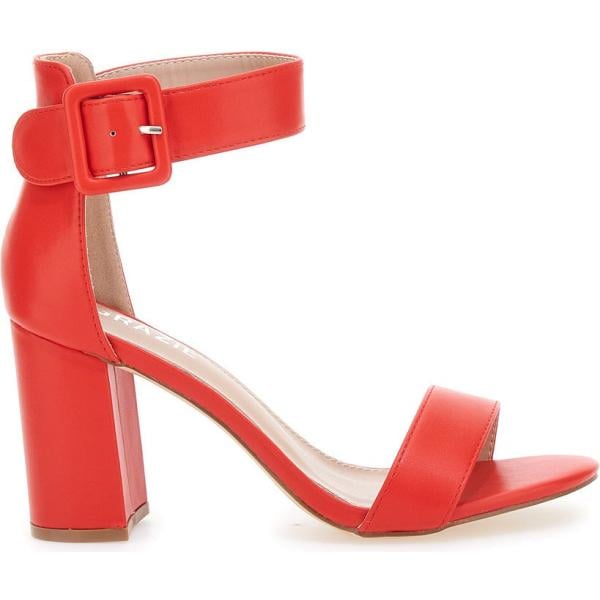 sandali col tacco Grazie rosso