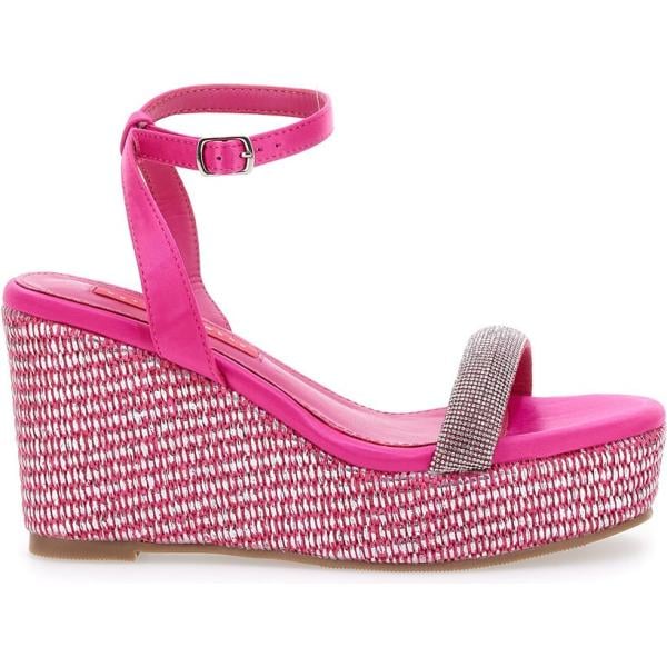 sandali col tacco Bettyflowers rosa