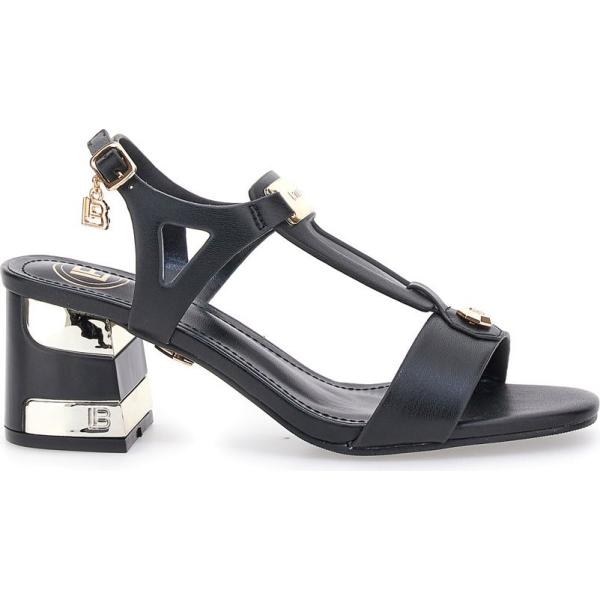 sandali col tacco Laura Biagiotti nero
