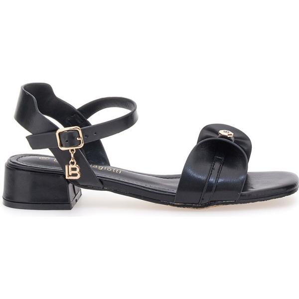 sandali col tacco Laura Biagiotti nero
