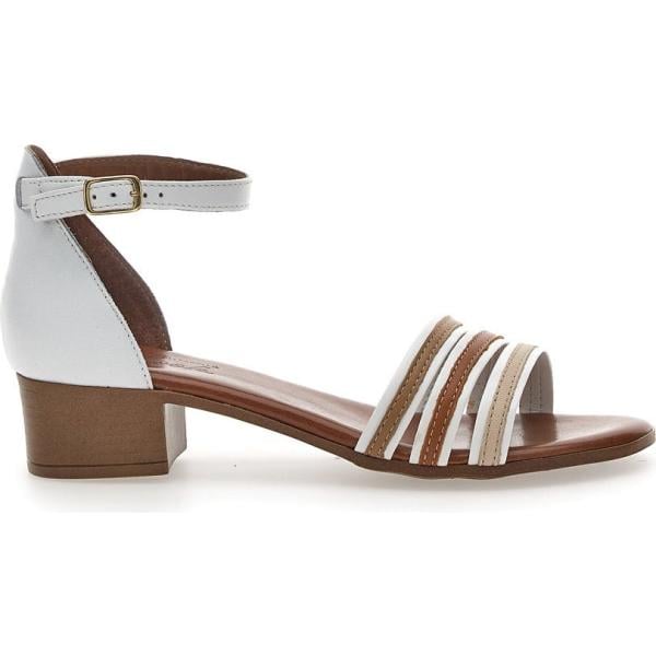 sandali col tacco Pittarello Look bianco