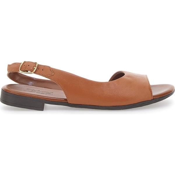 sandali in pelle Pittarello LOOK marrone
