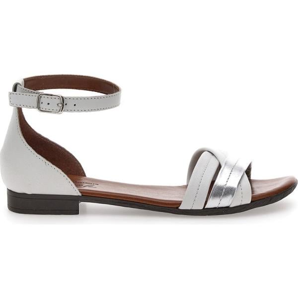 sandali in pelle Pittarello Look bianco