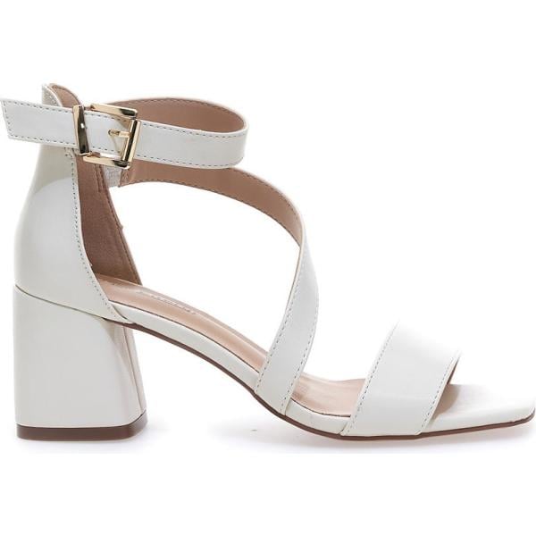 sandali col tacco Energy bianco