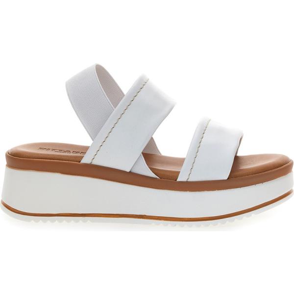 sandali in pelle Pittarello bianco