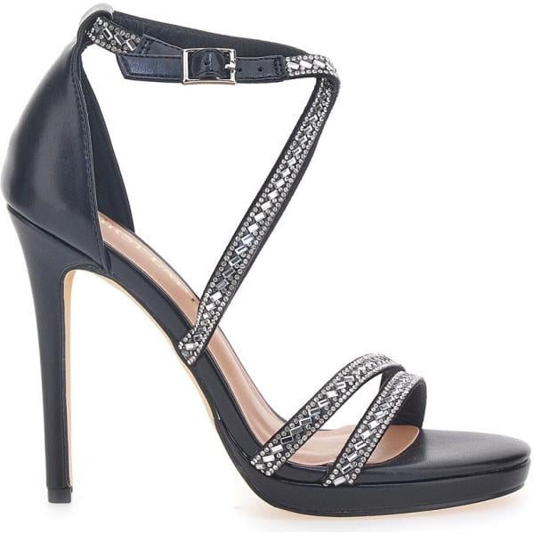 sandali col tacco First Lady grigio