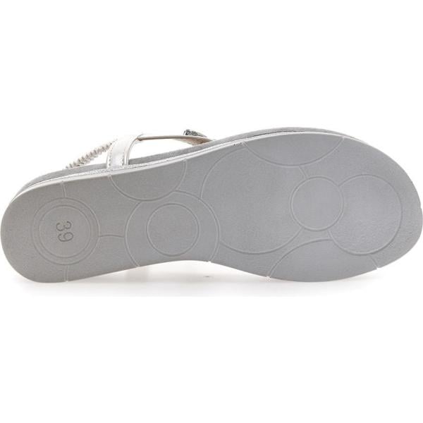 Sandali gioiello da donna in bianco neve con strass Inblu