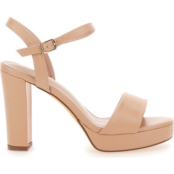 sandali col tacco First Lady marrone