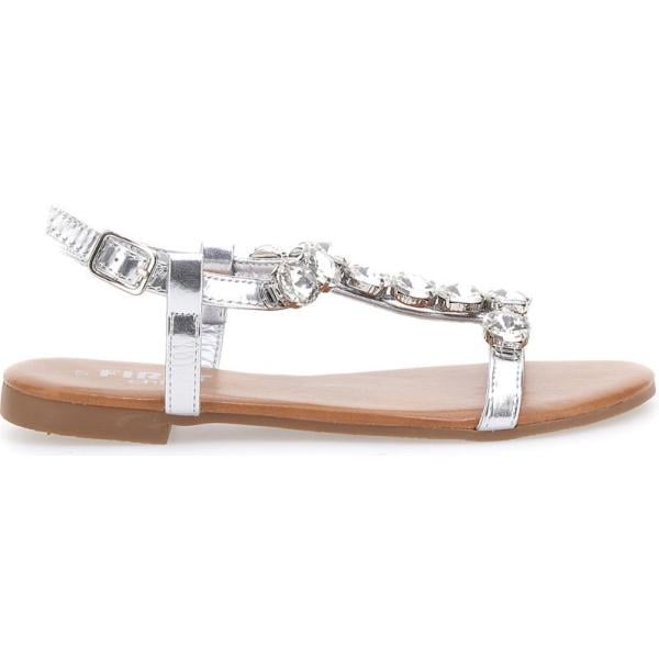 sandali gioiello The First Chic bianco