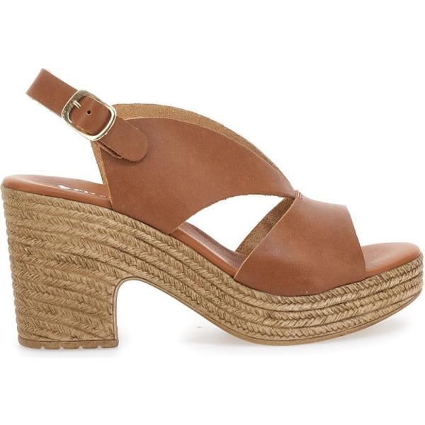 sandali in pelle Pittarello marrone