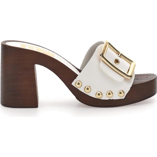 Sabot da donna con tacco maxi con fibbia Pittarello Love