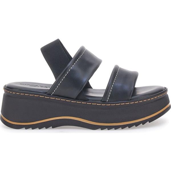 sandali in pelle Pittarello nero
