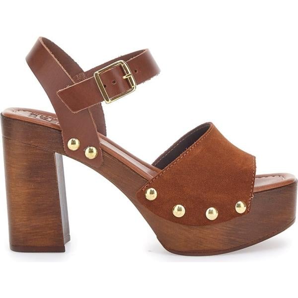 sandali col tacco Pittarello Love marrone