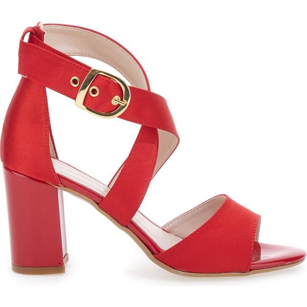 sandali col tacco Pittarello rosso