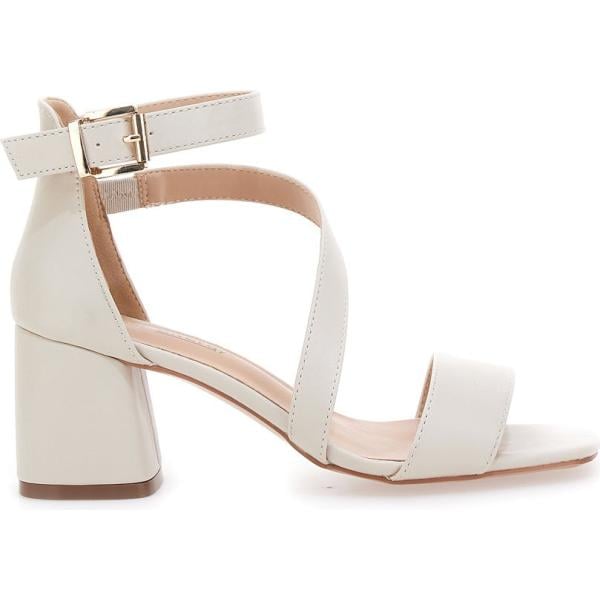 sandali col tacco Energy bianco