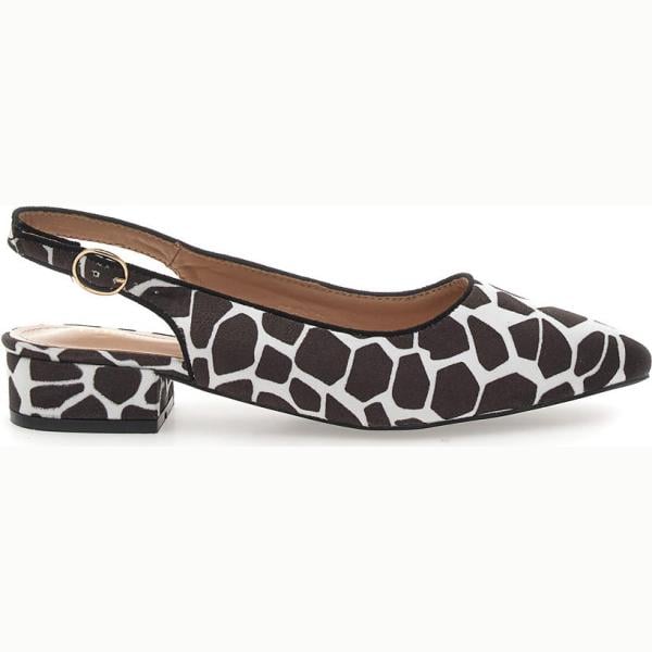 ballerine First Lady bianco animalier